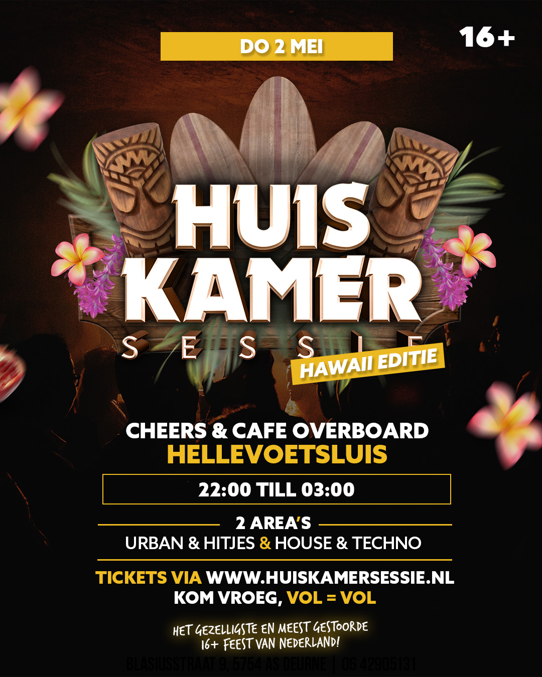 HKS Hellevoetsluis flyer ontwerp