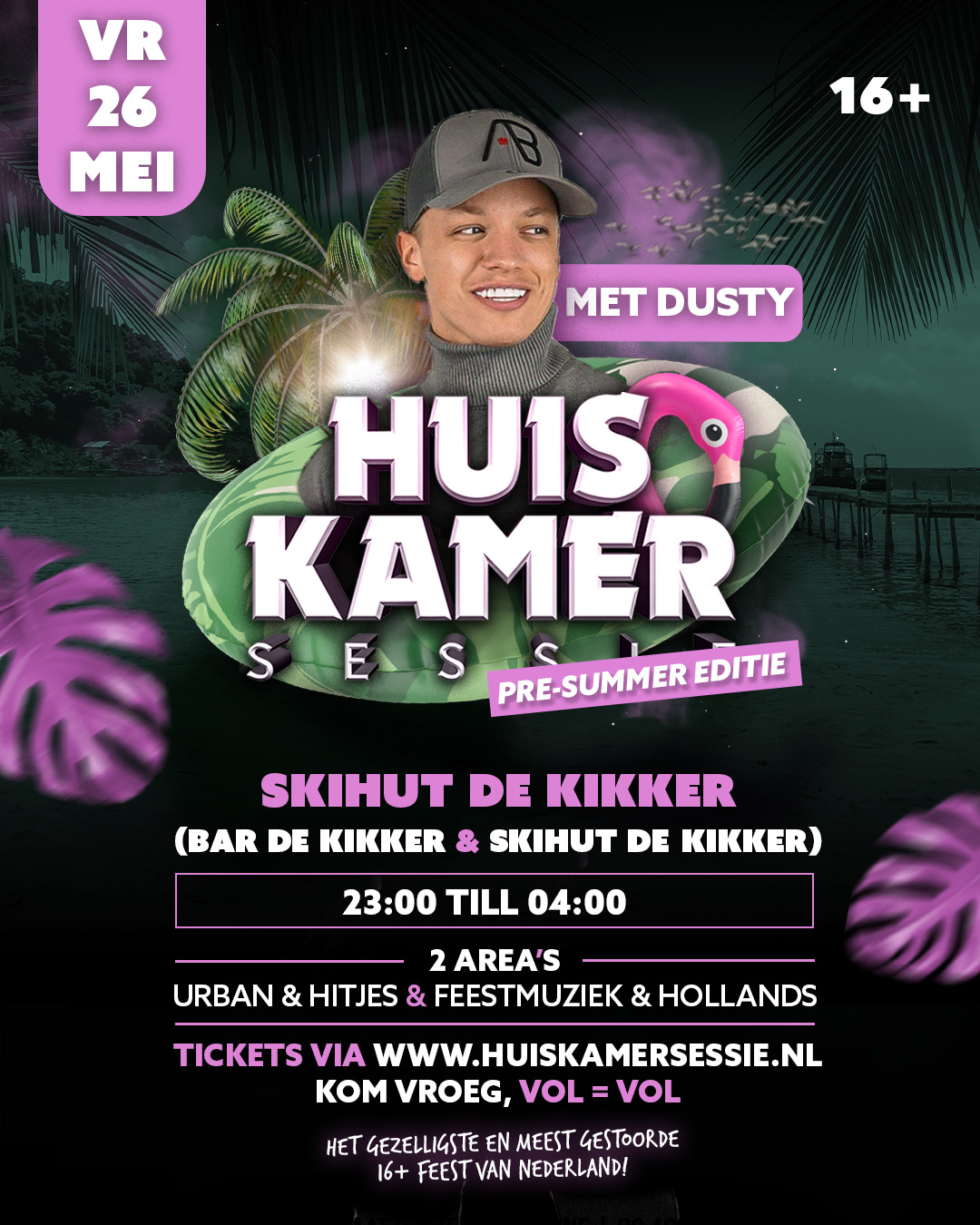 HKS Tiel flyer ontwerp